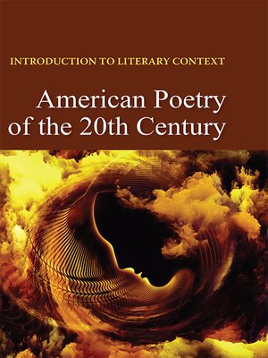 cover image of Introduction to Literary Context: American Poetry of the 20th Century